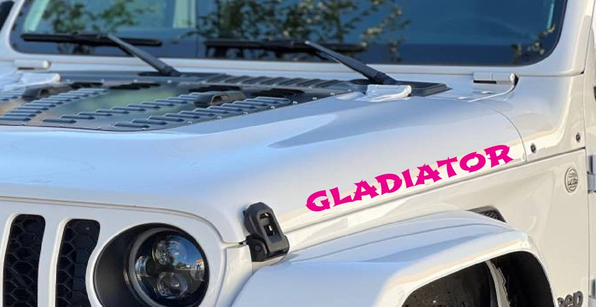 Jeep Gladiator Replacement Decal Style 4
