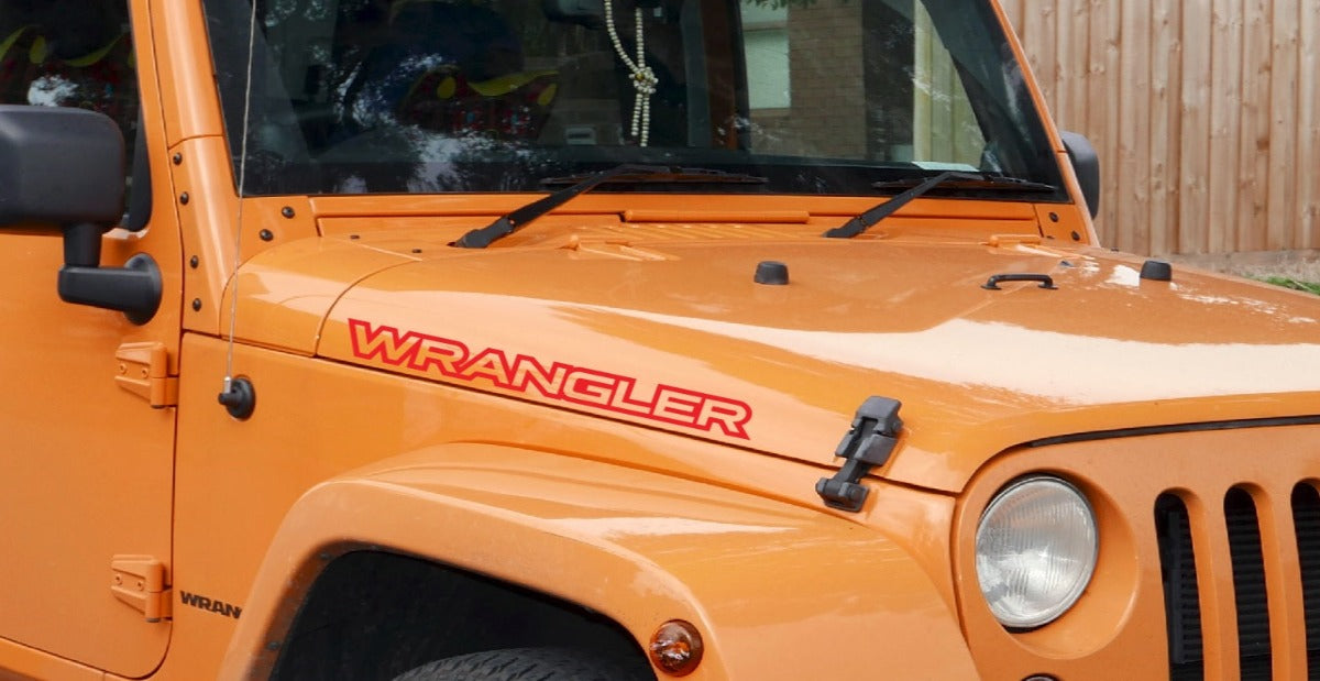 Jeep Wrangler Replacement Decal Style 2