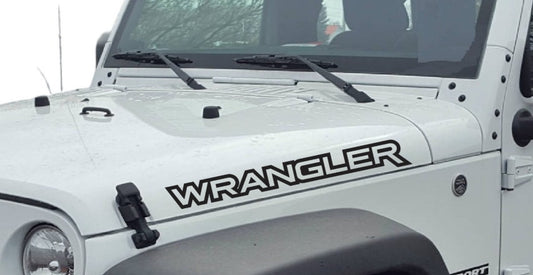 Jeep Wrangler Replacement Decal Style 2