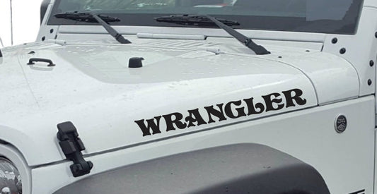 Jeep Wrangler Replacement Decal Style 3