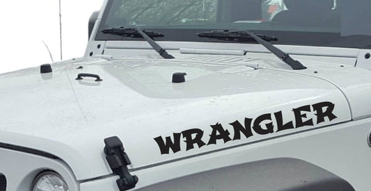 Jeep Wrangler Replacement Decal Style 4